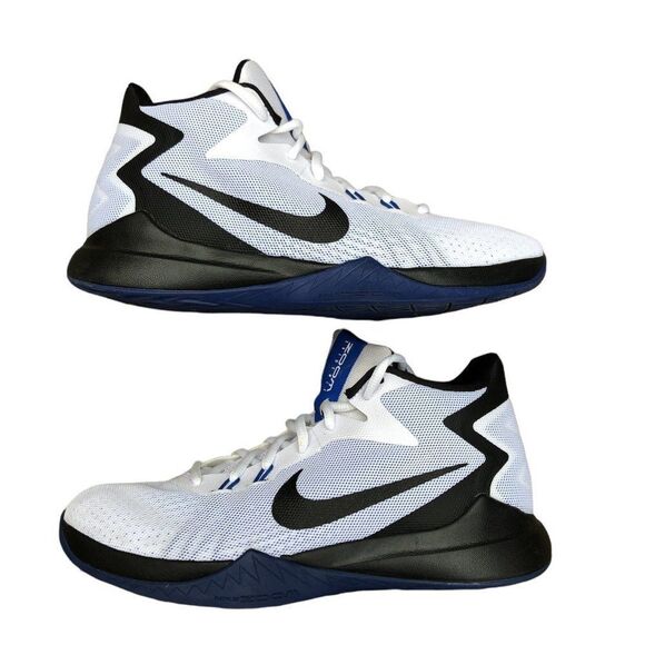 Rare 2017 nike zoom evidence 'White varsity royal' size 8 - Picture 7 of 16